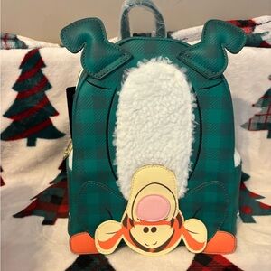 Loungefly Green and Cream Kids Backpack